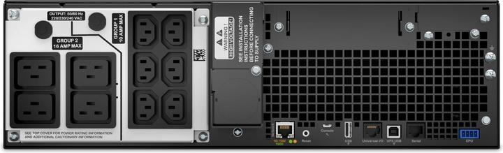 Actual product image APC UPS Smart-UPS SRT 5000VA Rack Mount with 6 year (5000 VA, 4500 W, Online double converter UPS)