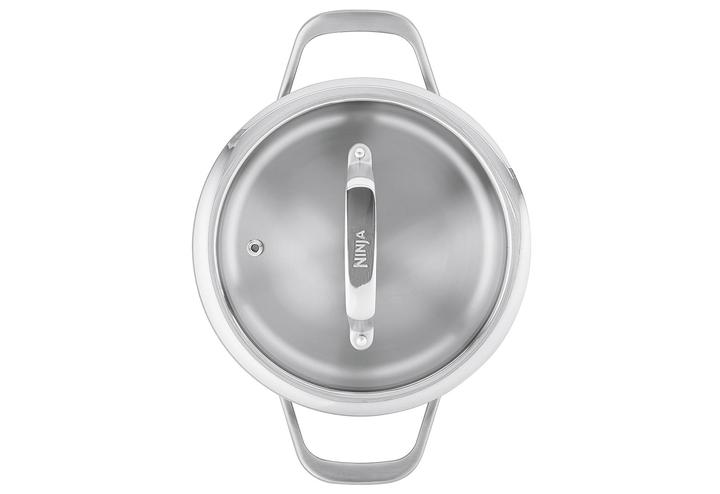 Produktbild Ninja NIA Bratentopf 18cm EverCl.ES (18 cm, Bräter + Schmortopf, Edelstahl, Aluminium)