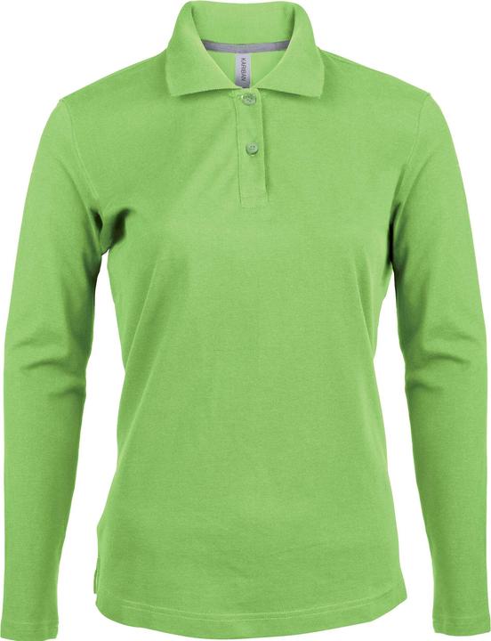 Kariban Damen Poloshirt mit langen Ärmeln