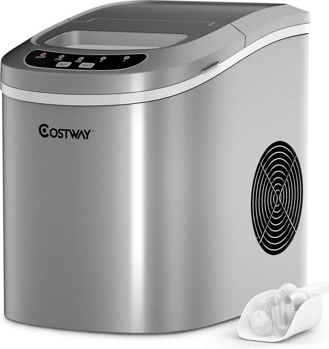 Actual product image Costway Ice cream maker 12Kg/24h, silver