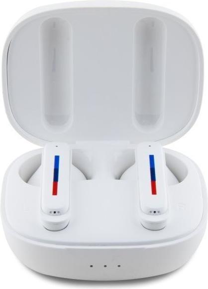 Immagine prodotto BMW Cuffie Bluetooth BMBEMIATP20LOH TWS + docking station bianco/bianco Loghi stampati (Senza fili)