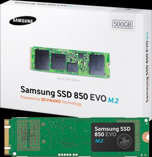 Produktbild Samsung 850 Evo (500 GB, M.2)