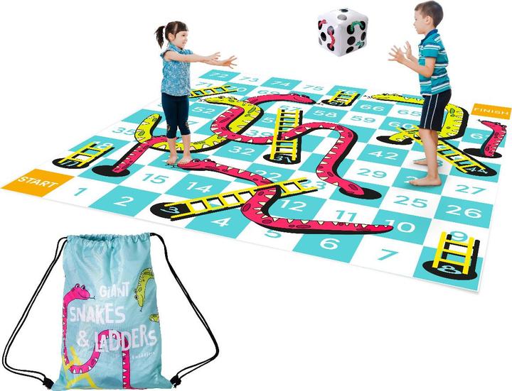 Produktbild The twiddlers Leiterspiel Giant Snakes and Ladders (Deutsch)
