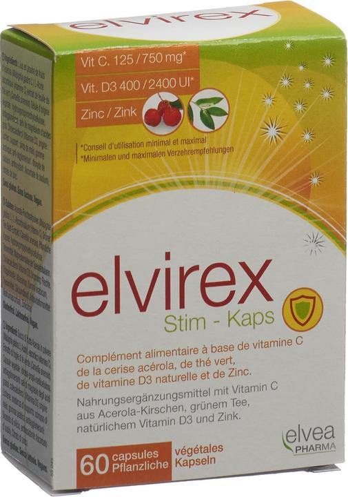 Elvirex Stim Kaps (60 Stück, Kapseln, 53 g)