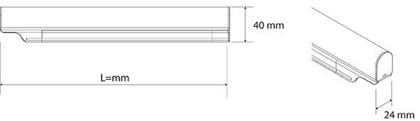 Image du produit L&S Lampes LED en saillie Snite 230 V (1890 lm)