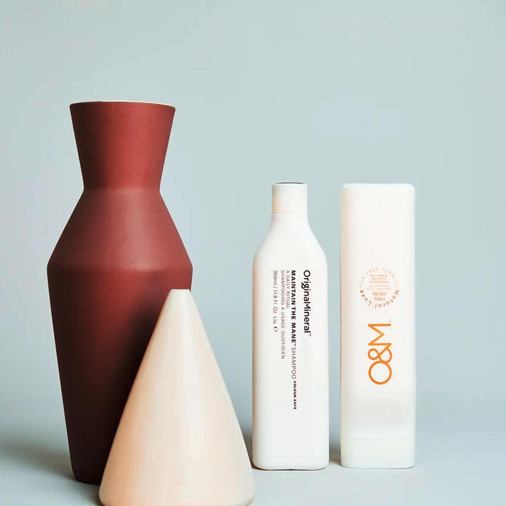 Actual product image O&M Original Mineral O&M Haircare - Maintain the Mane Daily Shampoo (350 ml, Liquid shampoo)