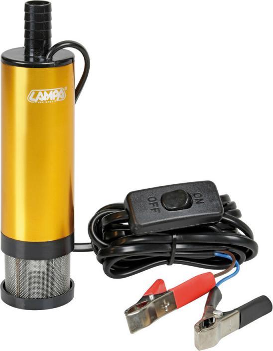 Lampa Elektrische Tauch-Saugpumpe für Flüssigkeiten, 12 V - 12 L/min