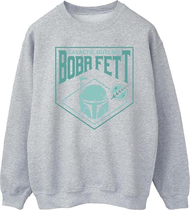 Star Wars The Book Of Boba Fett Galactic Helm Chest Sweatshirt