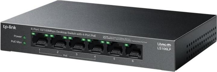 Produktbild TP-Link LS106LP - PoE-Schalter (6 Ports)