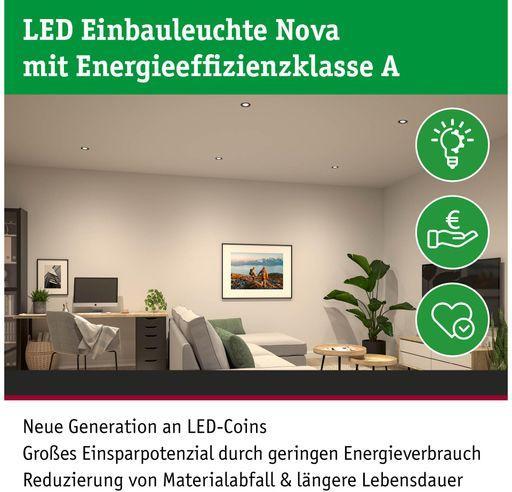 Produktbild Paulmann Einbauleuchte Nova Set (505 lm)