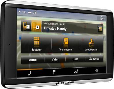 Produktbild Navigon 72 Premium, Bluetooth, TMC, Europakarten
