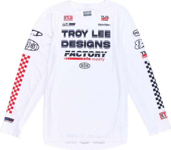 Troy Lee Designs GP Pro Air Jersey, Factory, white, S (S)