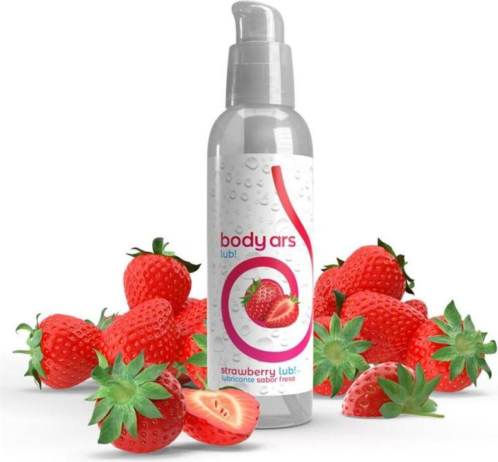 Actual product image Body ars Strawberry Flavored Gel Lubricant 150ml (150 ml)