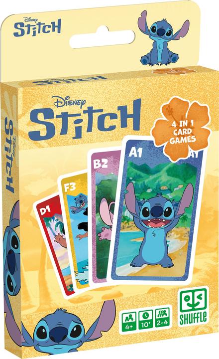 Actual product image Cartamundi Jeu De Famille Stitch (French)