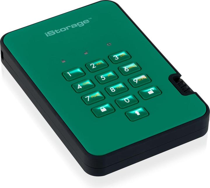 Actual product image iStorage diskAshur² - 512 GB SSD - external (portable) (512 GB)