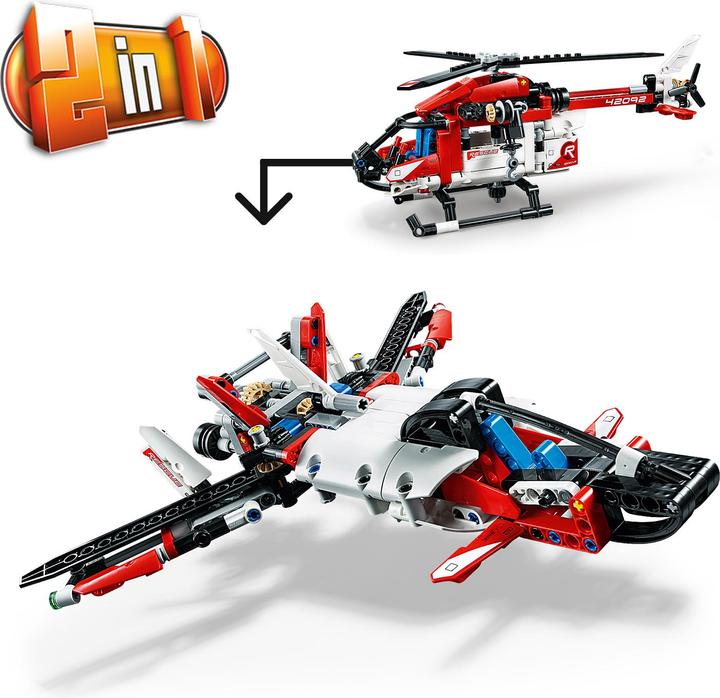 Actual product image LEGO Rescue helicopter (42092, LEGO Technic)