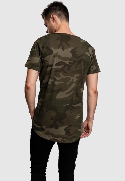 Actual product image Urban Classics Camo Shaped Long Tee (S)