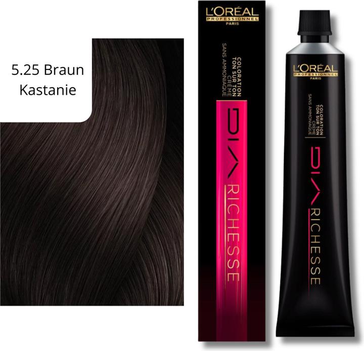 Immagine prodotto L'Oréal Professionnel Dia Richesse (5,25 Marrone Castagna)
