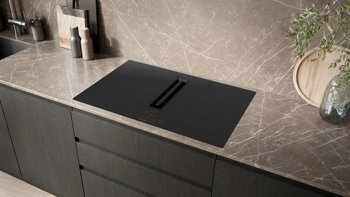 Actual product image Siemens ED811HQ26E + HZ9VDSB2, hob with extractor hood (induction), flat duct, ED811HGA7