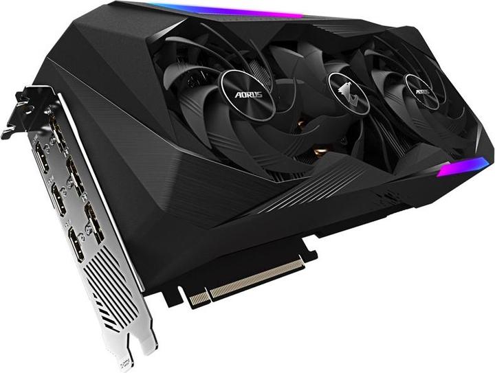 Actual product image Gigabyte GeForce RTX 3070 Ti Aorus Master (8 GB)