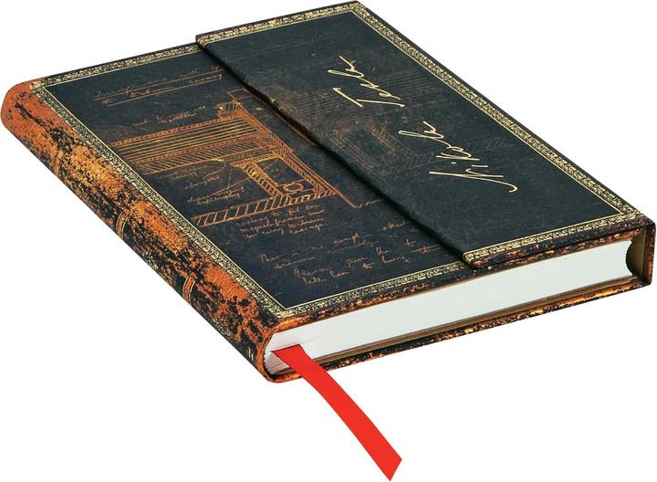 Produktbild Paperblanks Faszinierende Handschriften Tesla, Skizze einer TurbineMiniLIN (Liniert)