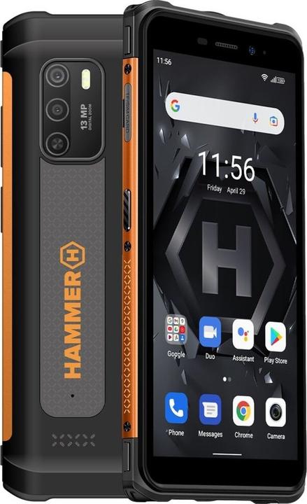 Immagine prodotto Myphone Hammer Iron 4 Dual orange Extreme Pack (32 GB, Arancia, 5.50", 13 Mpx)