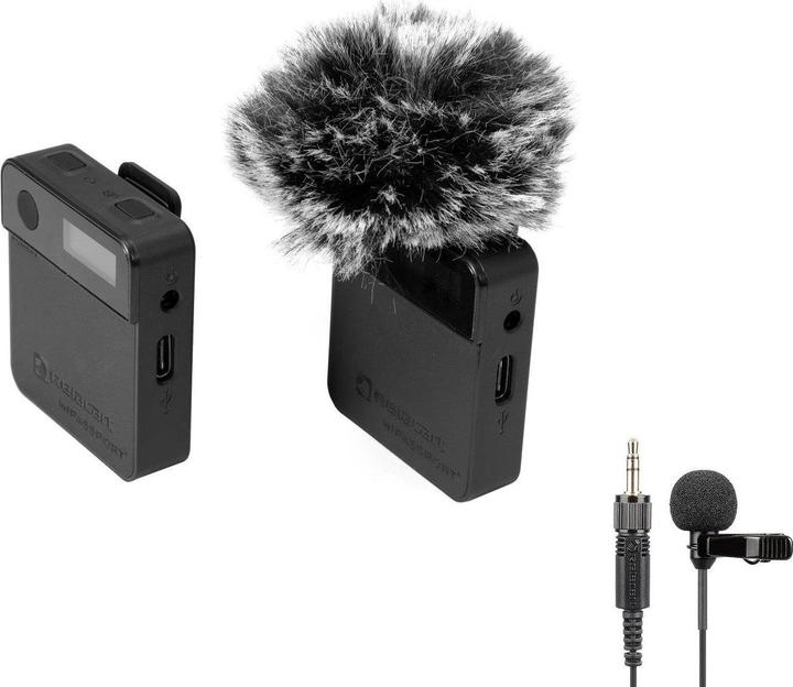 Actual product image Relacart Set MIPASSPORT miniature radio system for videographers + LM-P01 lavalier