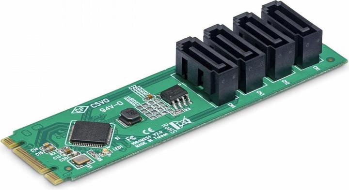 StarTech Adap 4-Port M.2 to SATA Adapter Card