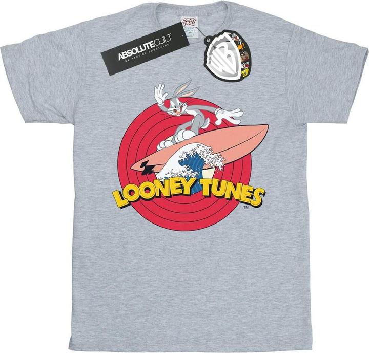 Looney Tunes Bugs Bunny Surfing TShirt (S)