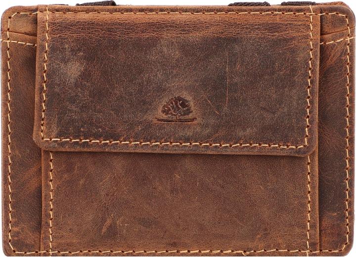 Actual product image Greenburry Vintage Magic wallet RFID leather 10 cm