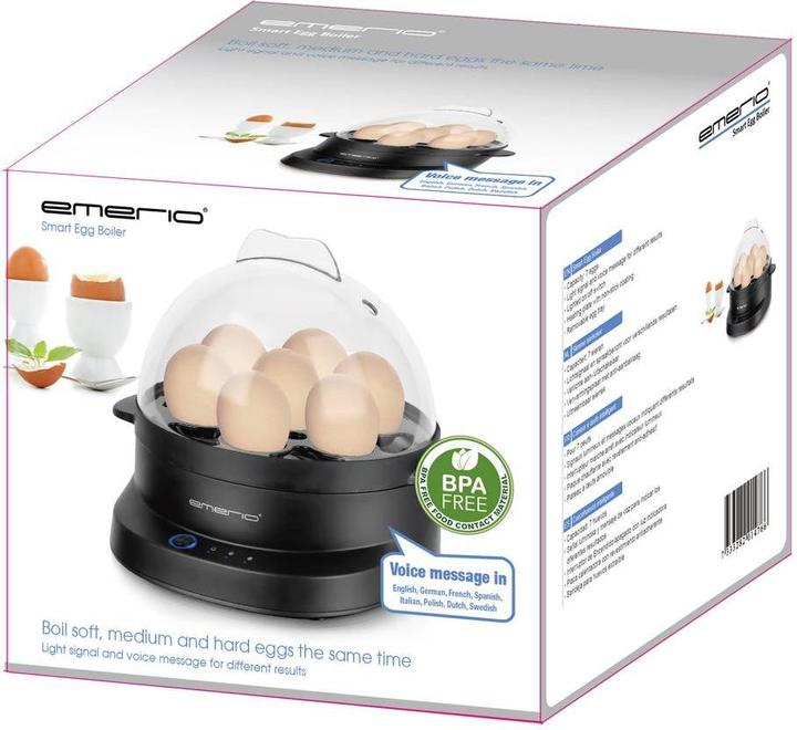 Image du produit Emerio EB-131811.1 Cuit-oeufs sans BPA Noir