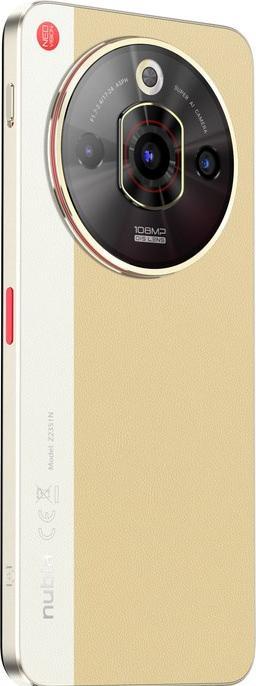 Actual product image ZTE Nubia Focus Pro (256 GB, Light brown, Gold, 6.73", Dual SIM, 108 Mpx, 5G)