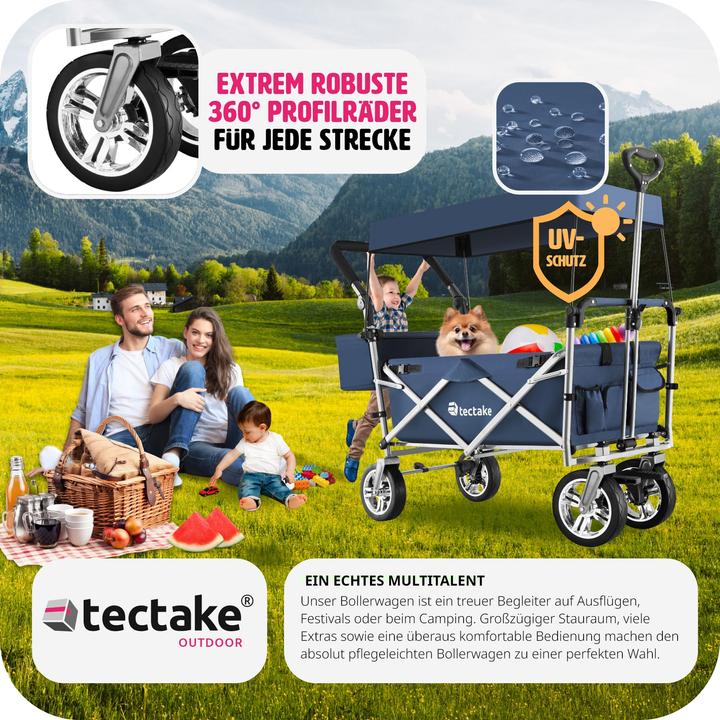 Actual product image tectake Nico Collapsible Handcart