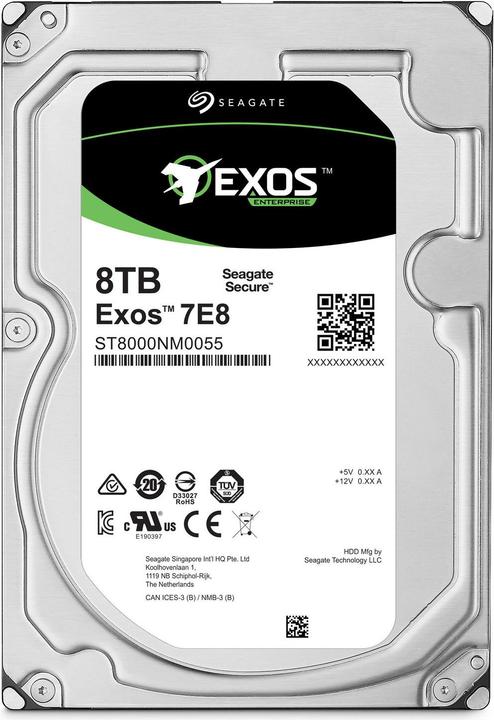 Seagate Exos 7E8 512E (8 TB, 3.5", CMR)