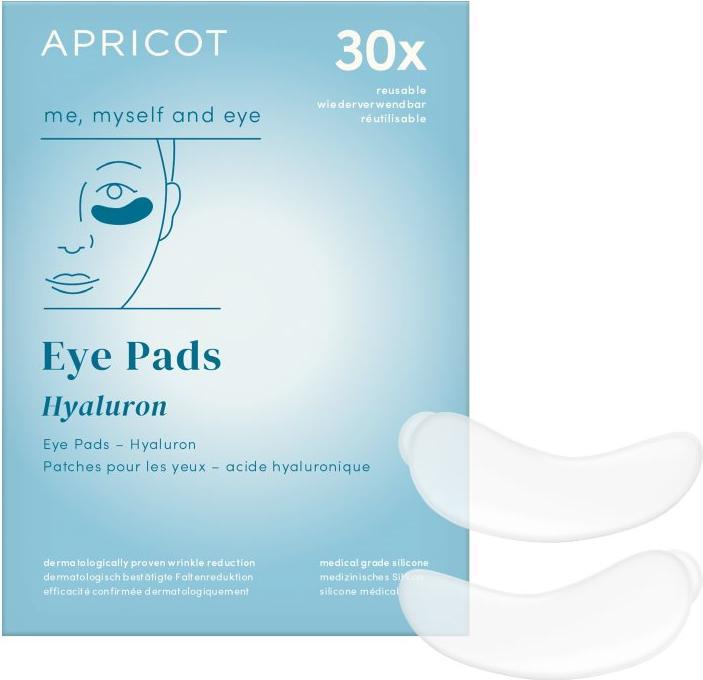 Apricot - Wiederverw. Augen Pad Mit Hyaluron - 2 Stk.