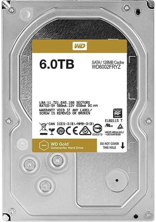Produktbild WD Gold 6TB (6 TB, 3.5")