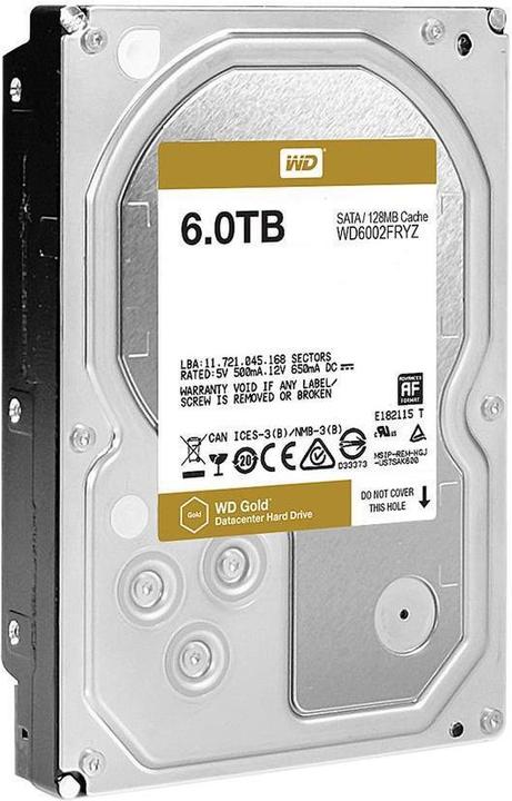 Produktbild WD Gold 6TB (6 TB, 3.5")