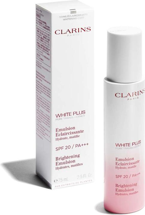 Image du produit Clarins White PLUS émulsion ECLAIRCISSANTE SPF20 75ml (75 ml, Tonique visage, SPF 20)
