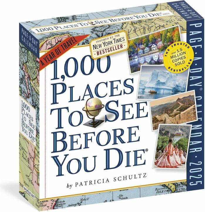 Produktbild 1,000 Places to See Before You Die Page-A-Day® Calendar 2025 (Englisch)