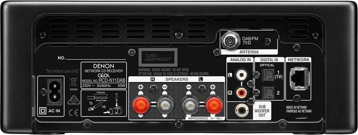 Produktbild Denon CEOL N11DAB (Bluetooth, 2x 65 W)