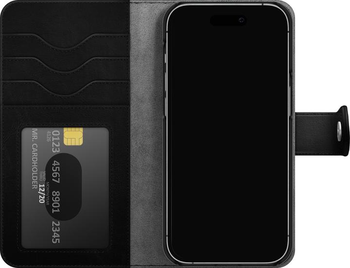 Produktbild iDeal Of Sweden iPhone 15 Pro Max Magnet Wallet +, Black (Apple iPhone 15 Pro Max)