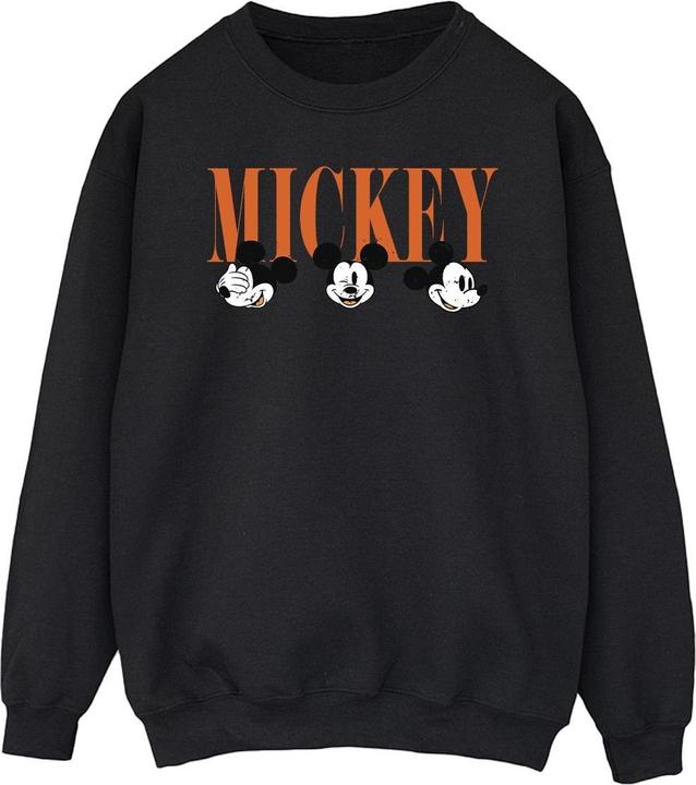 Disney Mickey Mouse Faces Sweatshirt (XL)