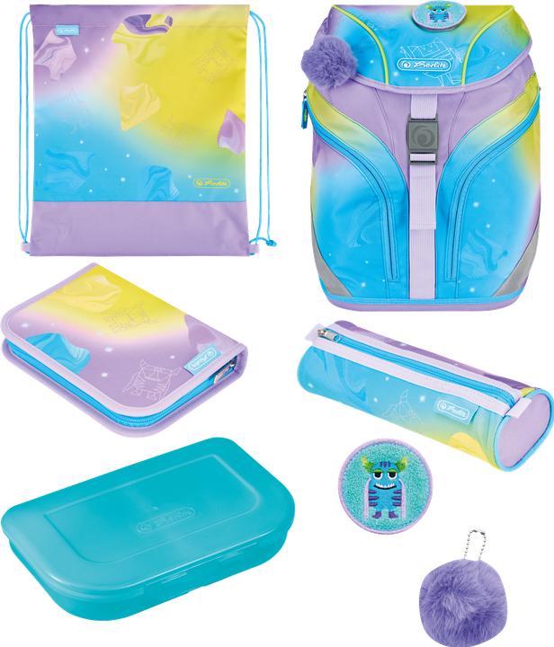 Immagine prodotto Herlitz SoftLight Greenline Little Monster cartella per la scuola primaria (18 l)