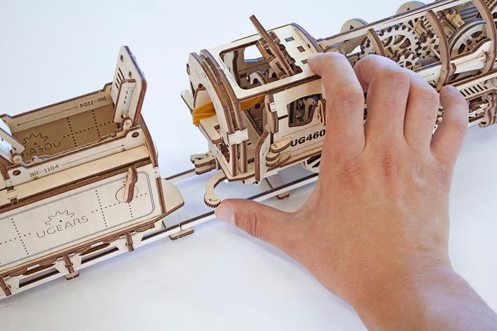 Image du produit Ugears Locomotive à vapeur avec tender