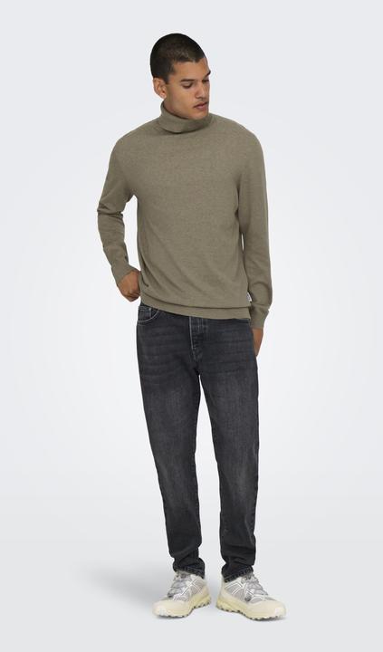 Immagine prodotto Only & Sons Maglia pullover con scollo rotondo dalla vestibilità regolare (L)