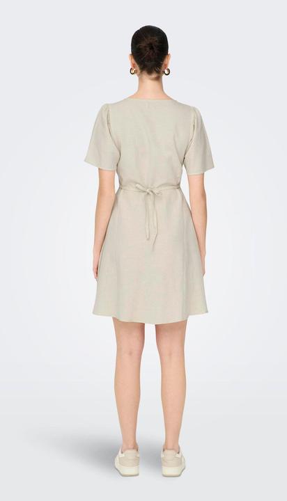 Actual product image Only Onlvita Life Linen S/S Short Dress Wvn (S)