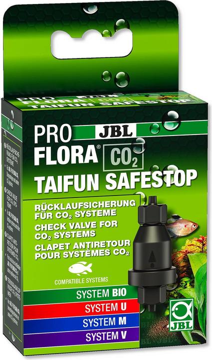Produktbild JBL Aquaristik und Terraristik ProFlora CO2 Taifun SafeStop (Aquarium Reinigung)