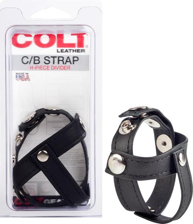 Produktbild CalExotics Colt Leather Hpiece Divider (2 cm)