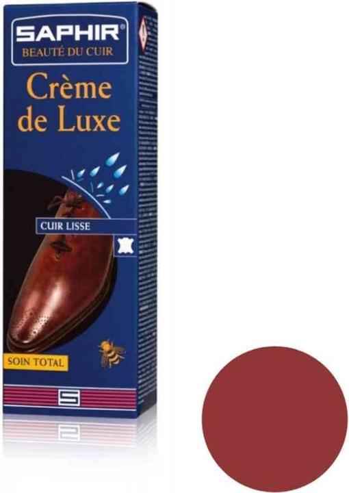 Actual product image Saphir Beaute du Cuir Luxury cream with applicator bordeaux (1 x, 75 ml)