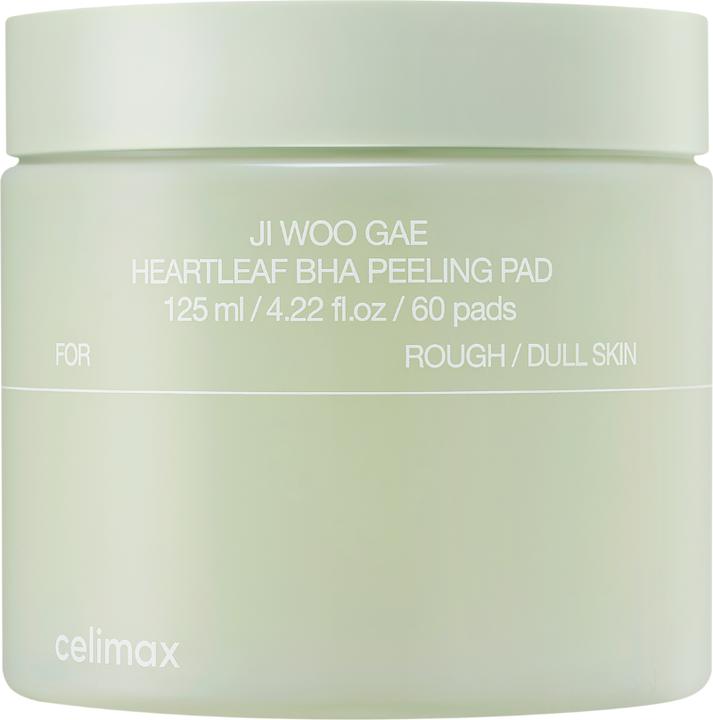 Produktbild Celimax Heartleaf BHA Toner Peeling Pad Koreanische Kosmetik 125ml/4.22 fl.oz (Reinigungspeeling, 125 ml)